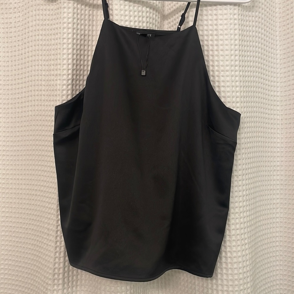 Dynamite Halter satin Cami NWOT